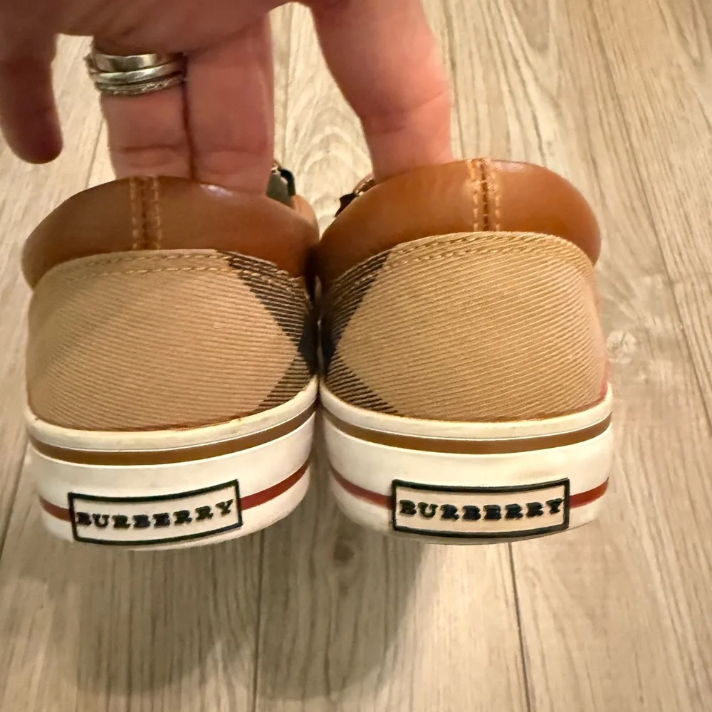 Burberry Nova check Skate Loafer Slip-On Sneakers - Picture 2 of 5